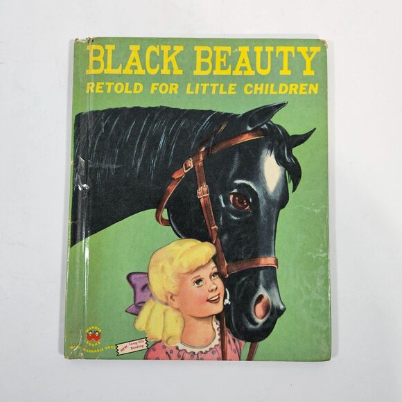 Vintage Wonder Books Lot of 8 Henny Penny Black Beauty Peter Cottontail 1950s - Picture 16 of 16